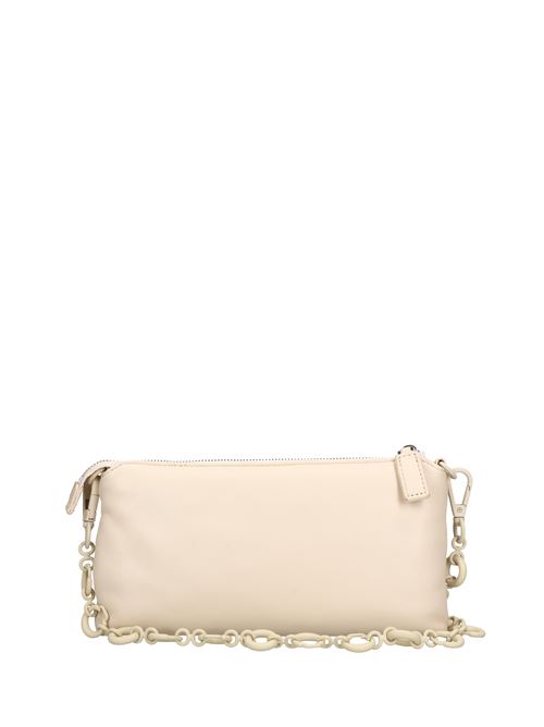 Borsa in pelle LA CARRIE | DECCAN DOUBLE WALLET/BAGOFF WHITE